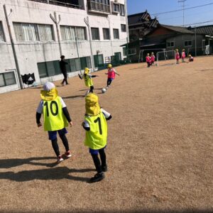 こども園サッカー教室